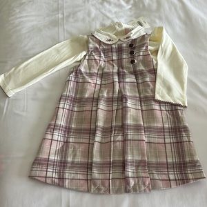 Dress jumper set from Janie and Jack, new with tags!